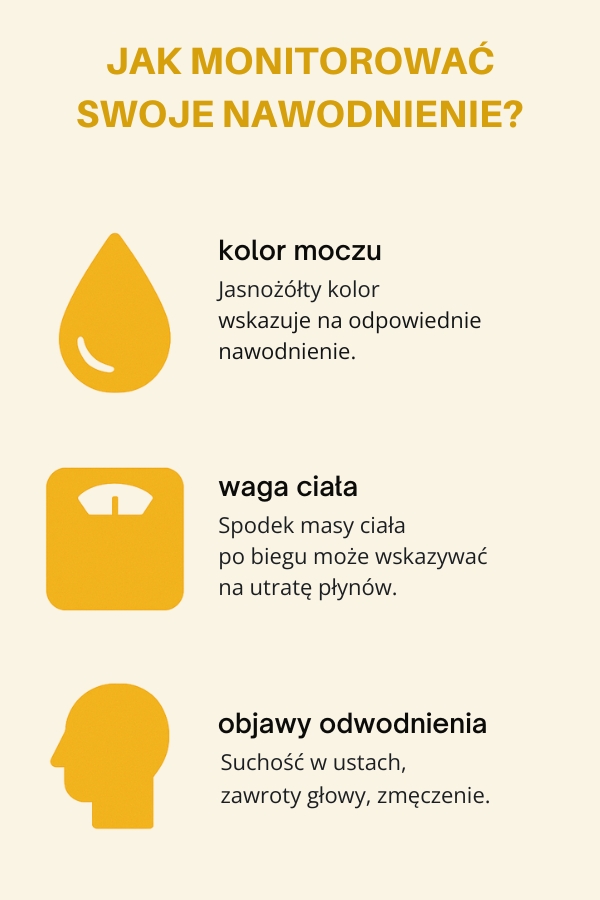 Co pić podczas biegania i jak kontrolować nawodnienie Co pić podczas biegania i jak to monitorować