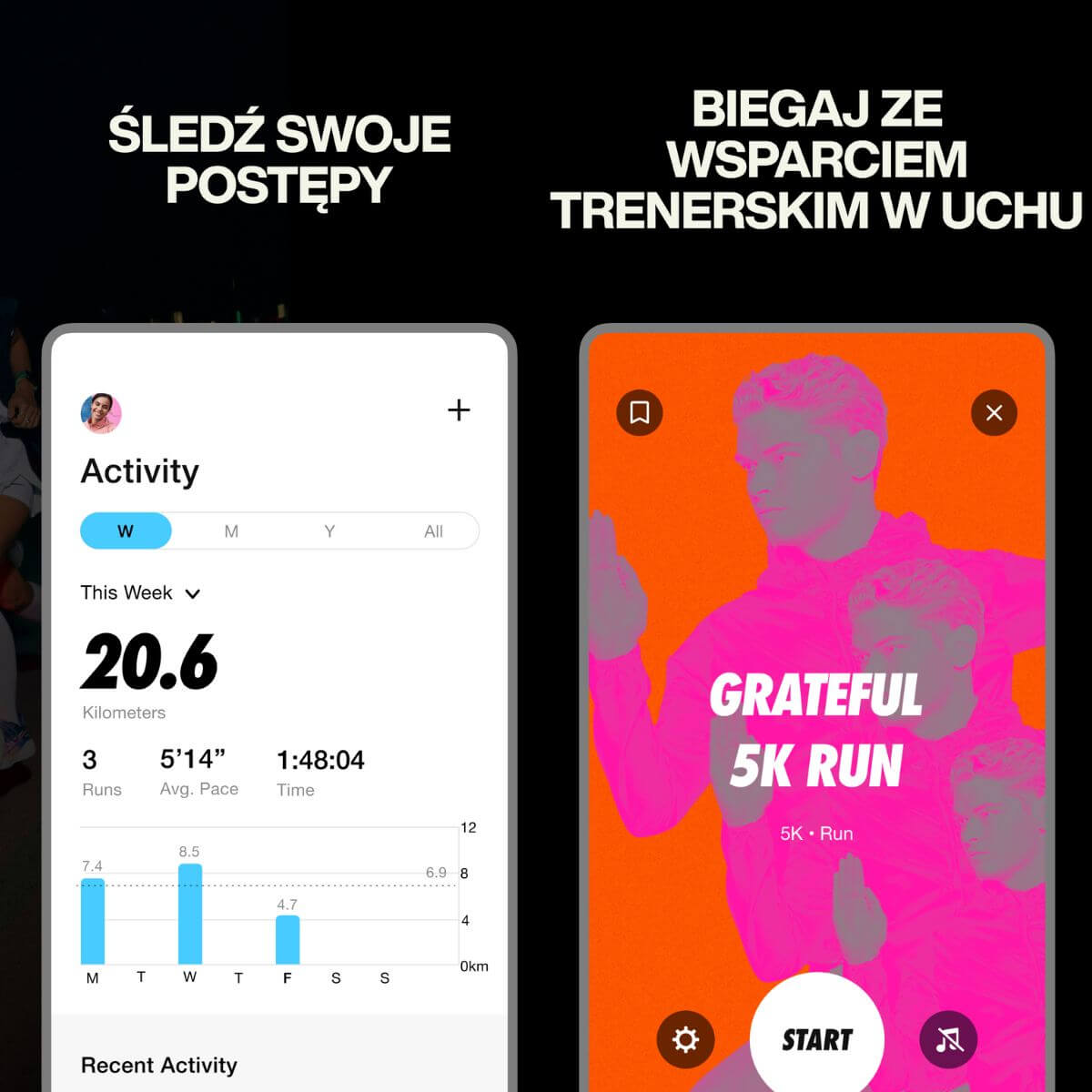 Nike Run Club - głosowy asystent treningowy Aplikacja do biegania – Nike Run Club