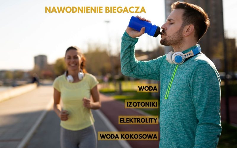 Co pić podczas biegania - infografika