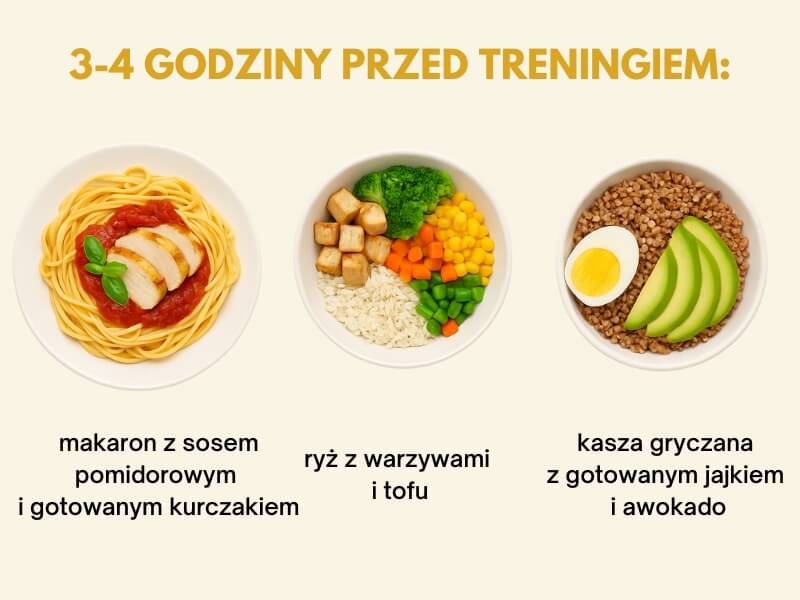 obiad przed bieganiem - przykłady przykładowe dania przed bieganiem