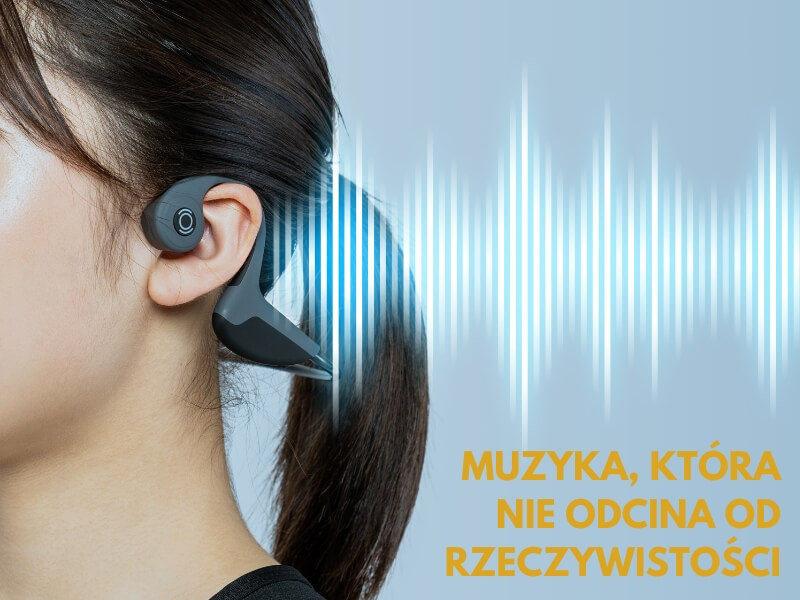 słuchawki otwarte przepuszczające dźwięki z zewnątrz