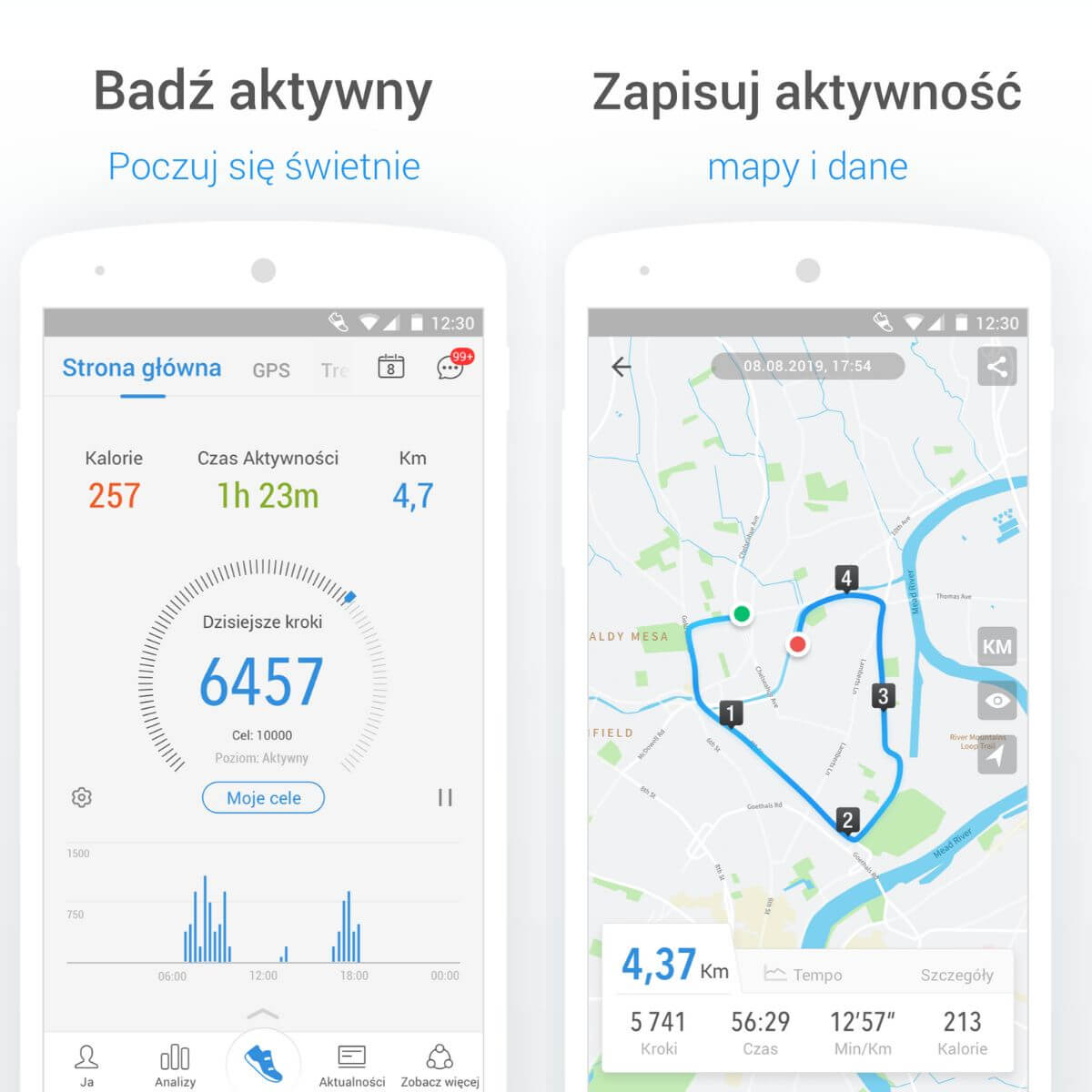 Aplikacja do biegania i śledzenia aktywności – Pacer Pedometer Pacer Pedometer - aplikacja do monitorowania codziennej aktywności