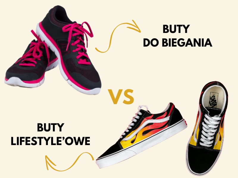 buty do biegania i codzienne
