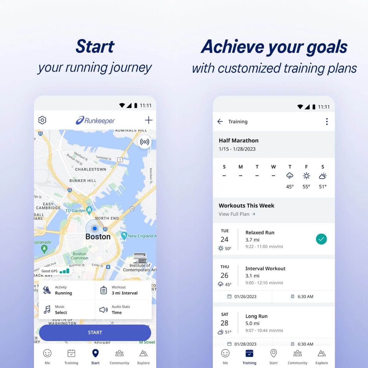 Aplikacja do biegania – Runkeeper marki Asics Zaawansowana apka dla biegaczy Runkeeper by Asics