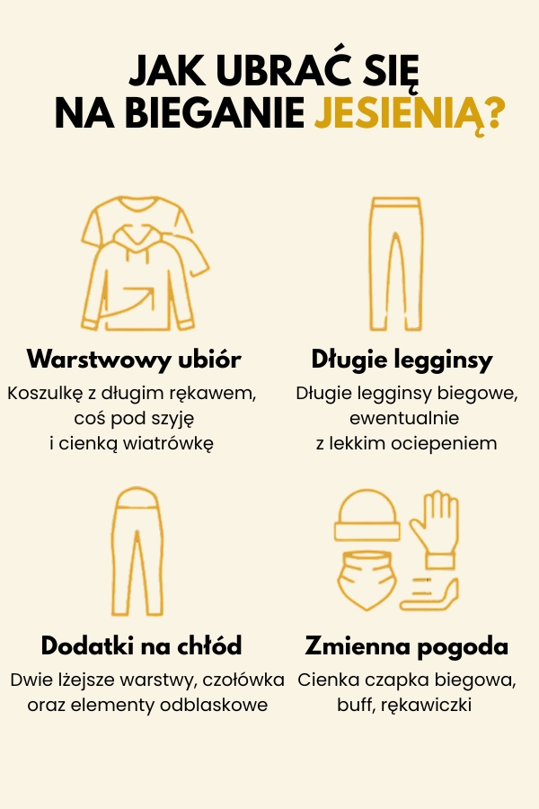 wskazówki, w czym biegać jesienią