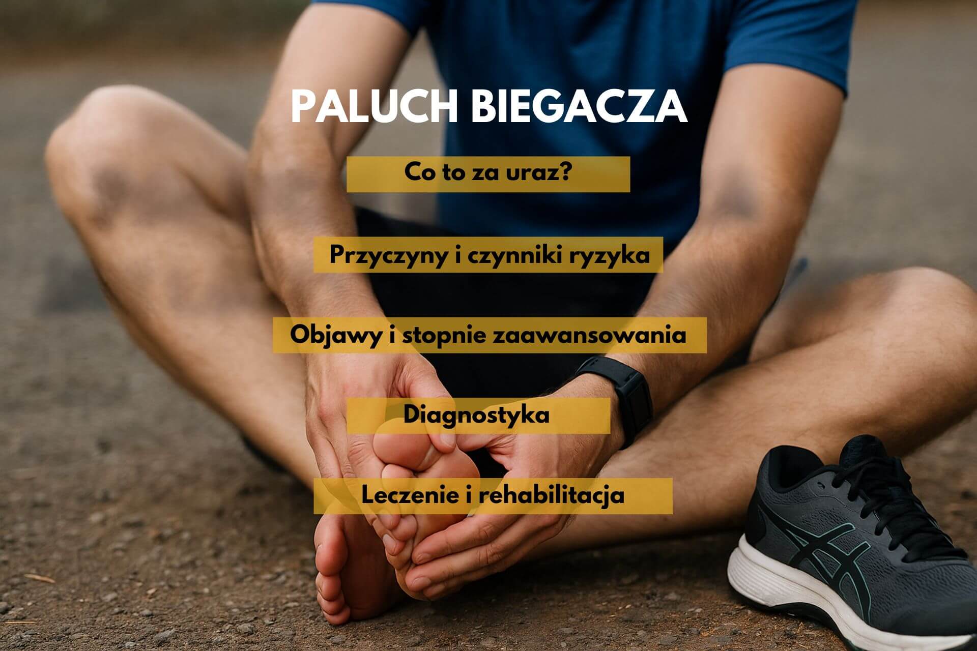 Paluch biegacza – co to za uraz? Poradnik
