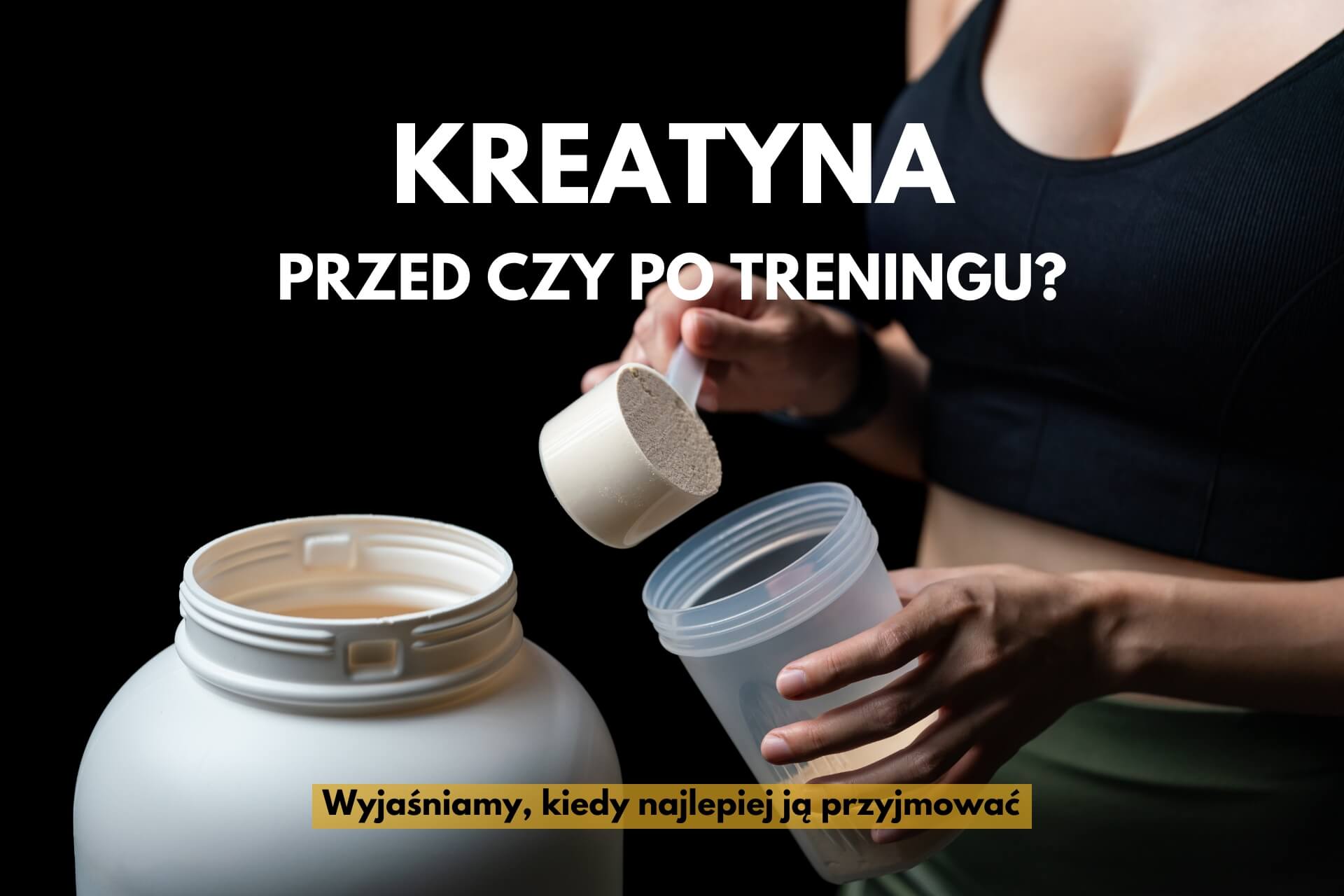 kreatyna przed czy po treningu dla biegaczy