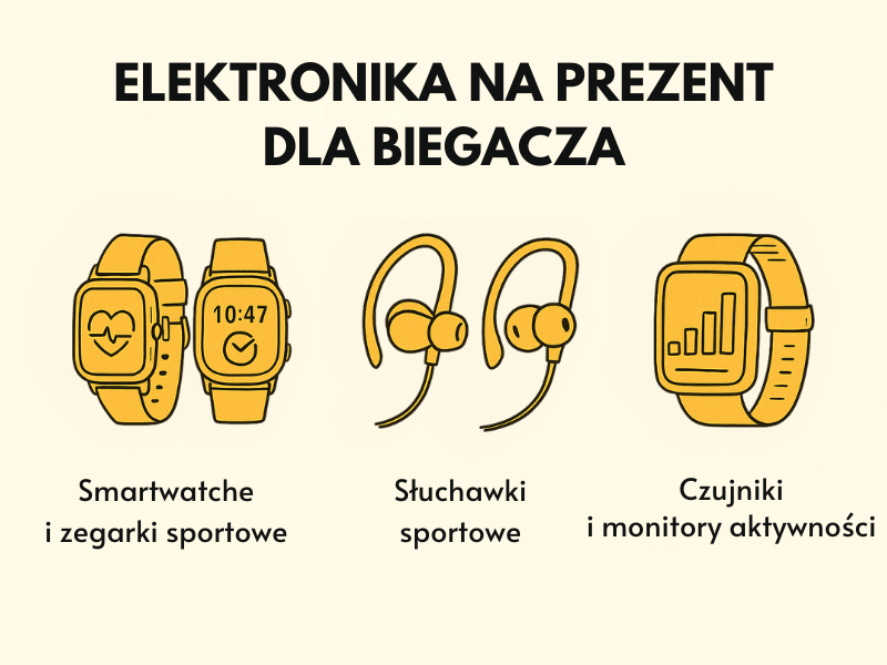 Prezent dla biegacza - elektronika dla aktywnych Elektronika na prezent - propozycje dla biegaczy