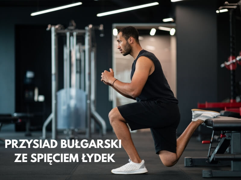 przysiady bułgarskie na siłowni