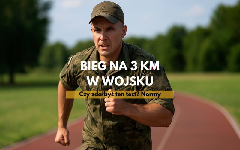 Bieg na 3 km – wojsko. Normy w 2025 roku