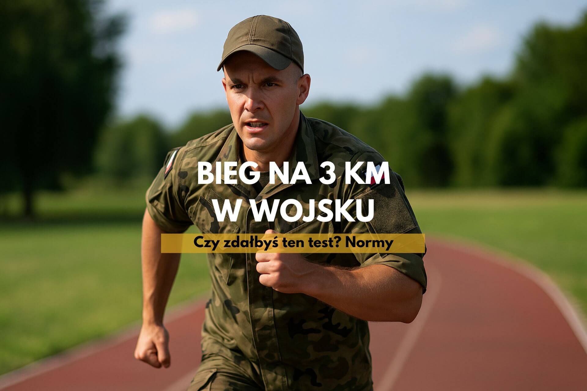 Bieg na 3 km – wojsko. Normy w 2025 roku