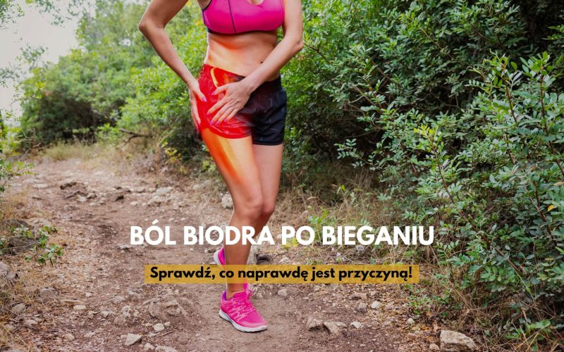 ból biodra po bieganiu w lesie