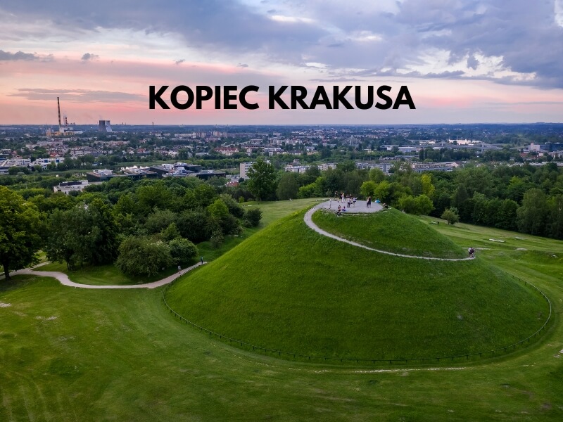Bieg Trzech Kopców z Kopcem Kraka na trasie