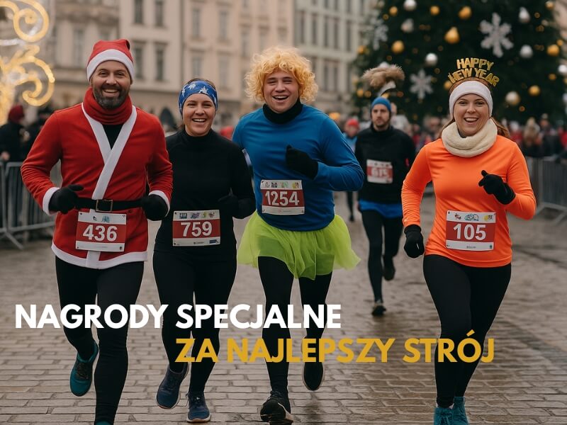 bieg sylwestrowy z nagrodami za przebranie w Krakowie bieg sylwestrowy w przebraniach w Krakowie