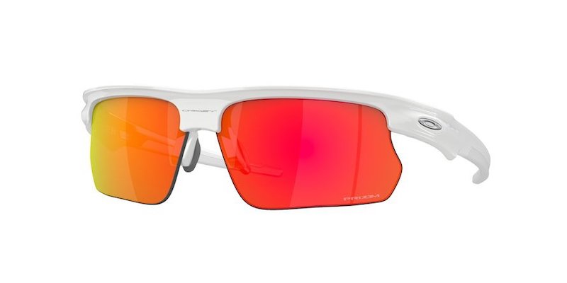 okulary biegowe marki Oakley białe okulary BiSphaera