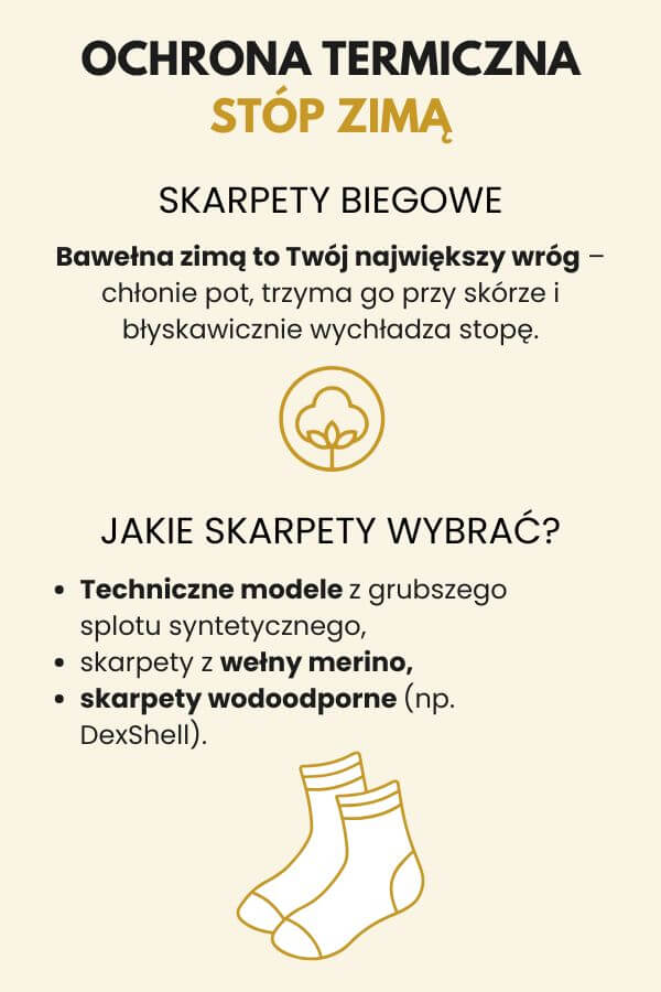 Buty do biegania zimą a ochrona termiczna stóp
