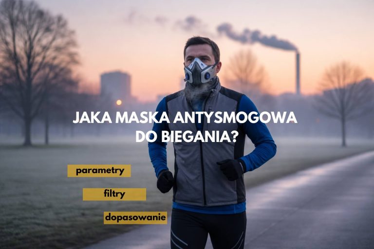 Jaka maska antysmogowa do biegania? Parametry, filtry i dopasowanie