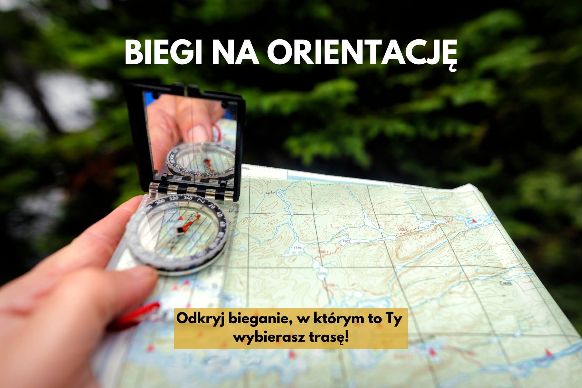 biegi na orientację z kompasem