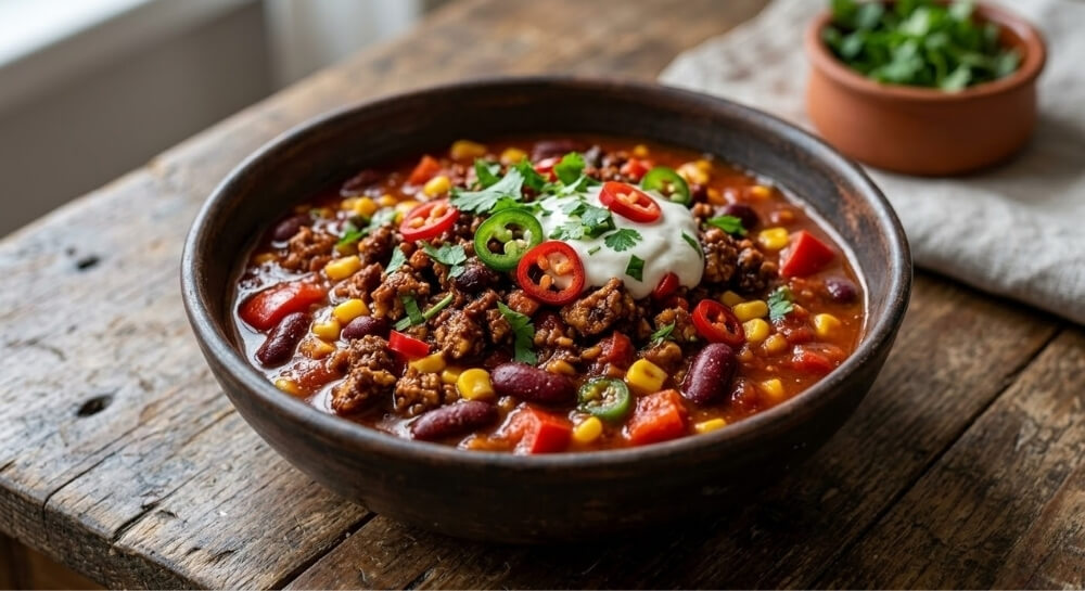 posiłki wysokobiałkowe – przepisy na chili sin carne wege posiłki wysokobiałkowe – przepisy na chili sin carne