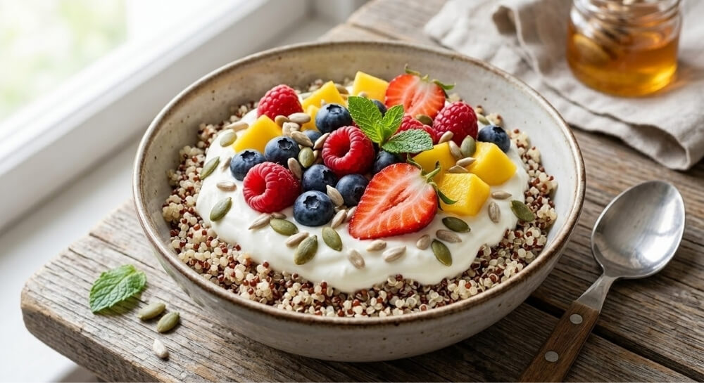 posiłki wysokobiałkowe – przepisy na miski owocowe posiłki wysokobiałkowe – przepisy na miski z owocami