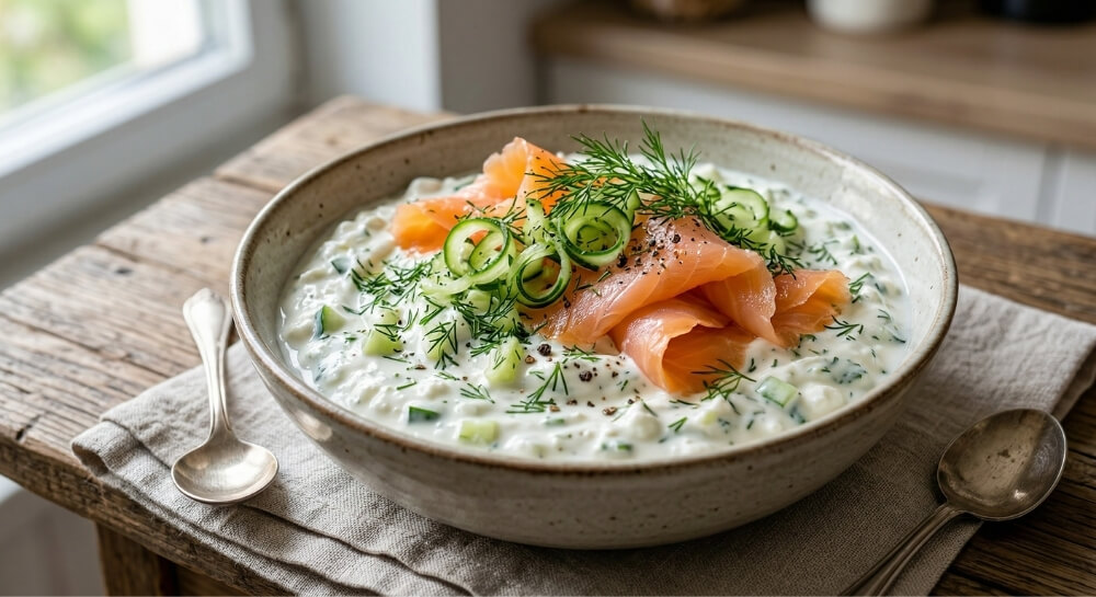 posiłki wysokobiałkowe – przepisy na twaróg z dodatkami posiłki wysokobiałkowe – przepisy na twaróg z łososiem